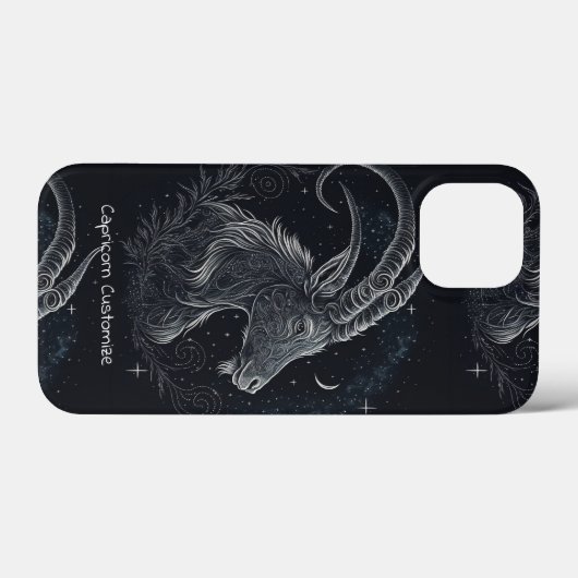 Capricorn Case-Mate iPhone Case (Achterkant (horizontaal))