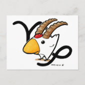 Capricorn Chicken Briefkaart (Voorkant)