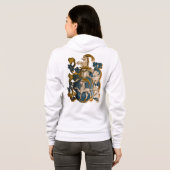 Capricorn Coat of Arms Hoodie Jacket (Achterkant volledig)