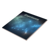 Capricorn constellatie tegeltje (Zijkant)
