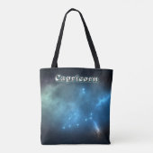 Capricorn constellatie tote bag (Achterkant)