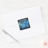 Capricorn constellatie vierkante sticker (Envelop)