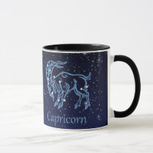 Capricorn Constellation and Zodiac Sign with Stars