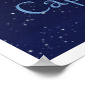 Capricorn Constellation and Zodiac Sign with Stars Poster (Hoek)