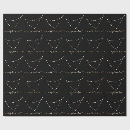 Capricorn Constellation Cadeaupapier (Vlak)