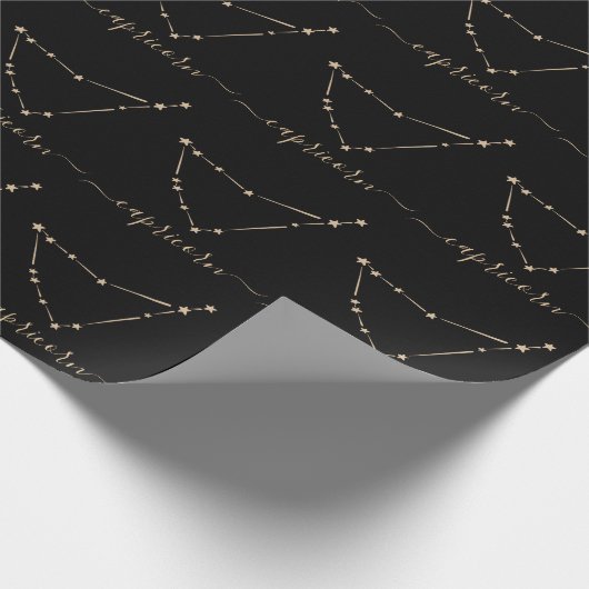 Capricorn Constellation Cadeaupapier (Hoek)