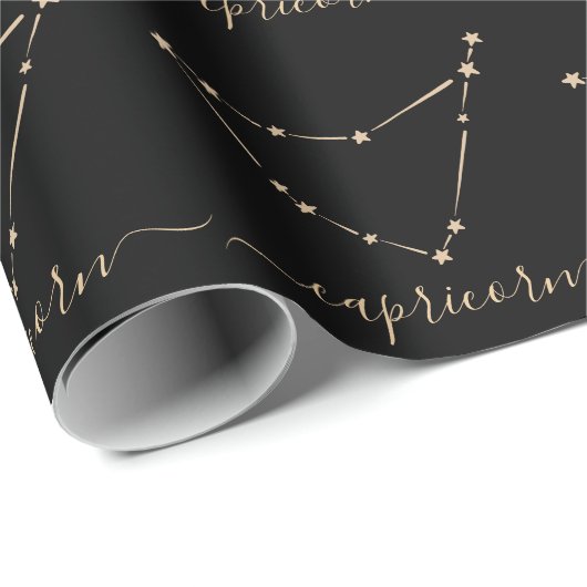Capricorn Constellation Cadeaupapier (Rol Hoek)