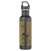 Capricorn Constellation Hevelius 1690 dec22-jan19 Waterfles (Achterkant)