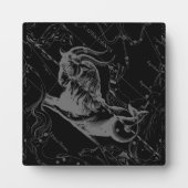 Capricorn Constellation Hevelius 1690 Engraving Fotoplaat (Voorkant)