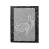 Capricorn Constellation Hevelius 1690 Engraving Notitieblok (Linkerzijde)