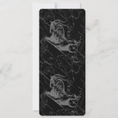 Capricorn Constellation Hevelius 1690 on Black (Voorkant)