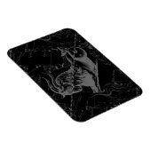 Capricorn Constellation Hevelius 1690 on Black Magneet (Rechterzijde)