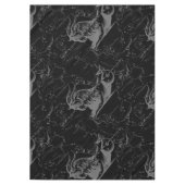 Capricorn Constellation Hevelius 1690 on Black Tafelkleed (Voorkant)