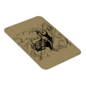 Capricorn Constellation Hevelius 1690 op Taupe Magneet (Rechterzijde)