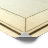  Capricorn Constellation Map (1825) Poster (Hoek)