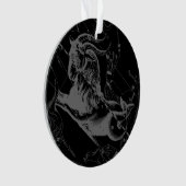 Capricorn Constellation Map  Hevelius 1690 Ornament (voorkant)