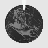 Capricorn Constellation Map  Hevelius 1690 Ornament (achterkant)