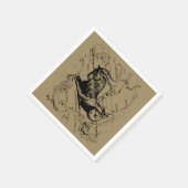 Capricorn Constellation Map Hevelius circa 1690 Servet (Hoek)