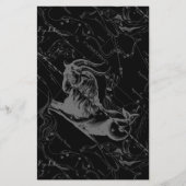 Capricorn Constellation Map Hevelius Engraving Briefpapier (Voorkant)