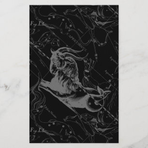 Capricorn Constellation Map Hevelius Engraving Briefpapier