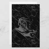 Capricorn Constellation Map Hevelius Engraving Briefpapier (Voorkant / Achterkant)
