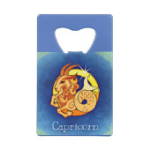 Capricorn Creditkaart Flessenopener (Achterkant)