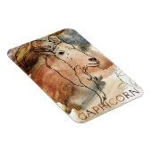 Capricorn de geit zodiaa astrologie verjaardag bla magneet (Rechterzijde)