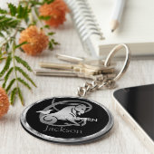 Capricorn ♑ de geit - Zodiageblog Sleutelhanger (Zijkant)