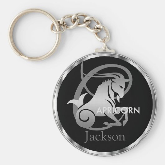 Capricorn ♑ de geit - Zodiageblog Sleutelhanger (Voorkant)