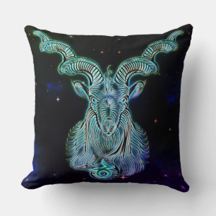 capricorn de geit zodiazen kussen