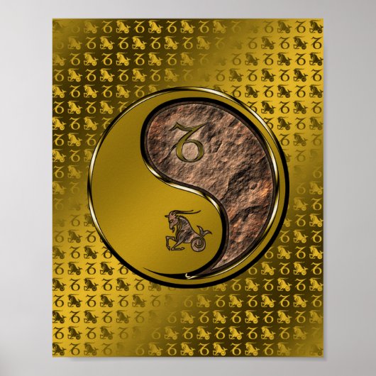 Capricorn de Goat Poster (Voorkant)