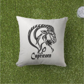 Capricorn de Zee Goat Zodiac Buitenkussen (Gras)
