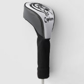 Capricorn de Zee Goat Zodiac Golfheadcover (Schuin)