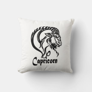 Capricorn de Zee Goat Zodiac Kussen