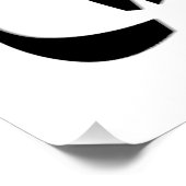 Capricorn de Zee Goat Zodiac Perfect Poster (Hoek)