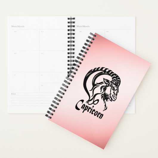 Capricorn de Zee Goat Zodiac Planner (Display)