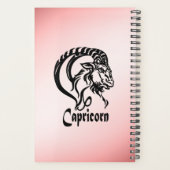 Capricorn de Zee Goat Zodiac Planner (Achterkant)