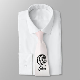 Capricorn de Zee Goat Zodiac Stropdas