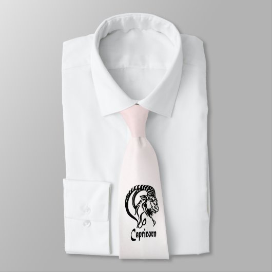 Capricorn de Zee Goat Zodiac Stropdas (Gebonden)