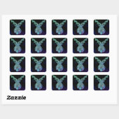 capricorn de zodiale geit stickers (Vel)