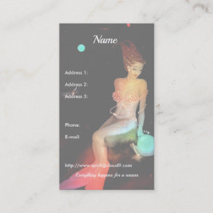 Capricorn en Crystal Ball Visitekaartje