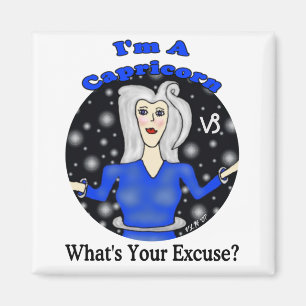 Capricorn Excuseer Magnet