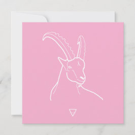 Capricorn Feestdagenkaart