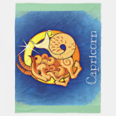 Capricorn Fleece Deken (Voorkant)