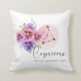 Capricorn Flower Sierkussen