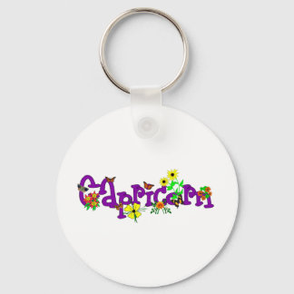 Capricorn Flowers Sleutelhanger