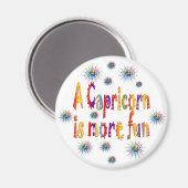 Capricorn Fun Magneet (Voorkant / Achterkant)