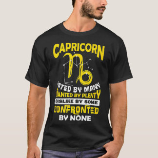 Capricorn gehaat door vele december jl. Zodiac Bi T-shirt