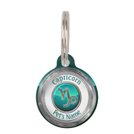 Capricorn - Geitesjandje voor Geiten Huisdierpenning