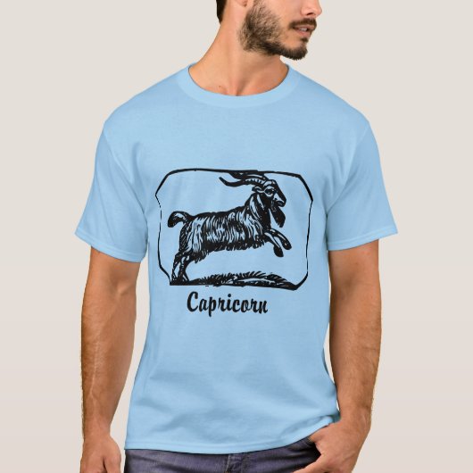 Capricorn - Gepersonaliseerd T-shirt (Voorkant)